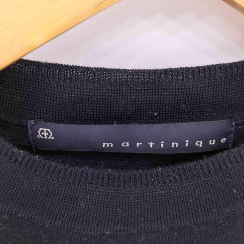 マルティニーク martinique 長袖PO クルーネック ウール ニット レディース